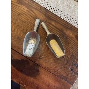 Set Of 2 Germany Aluminum Scoops: 150 M/M And 125 $20